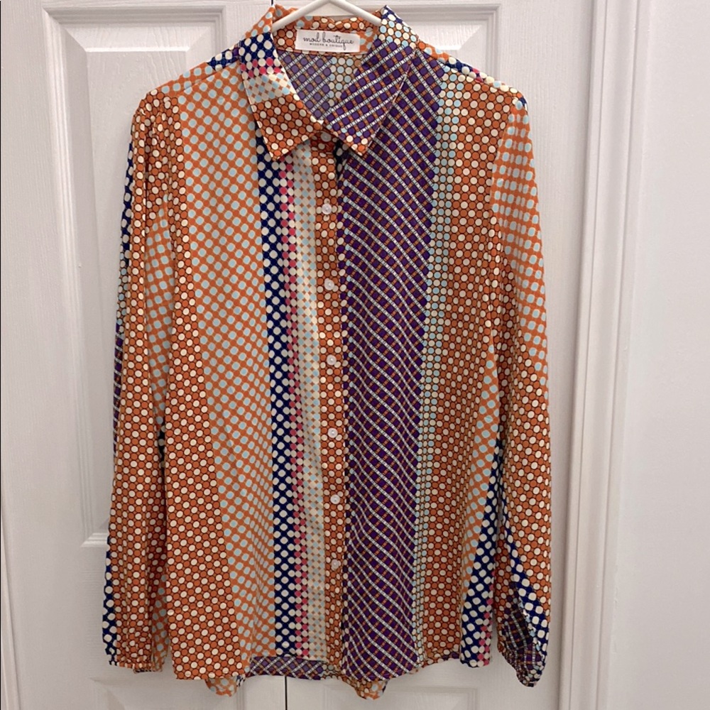 Women’s Multicolor Patterned Shirt